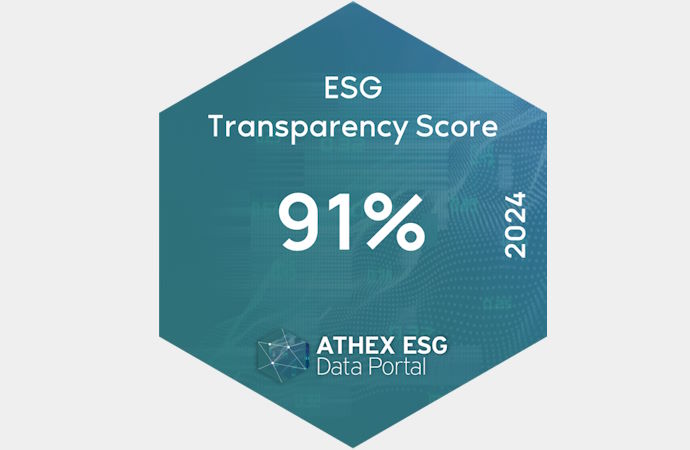 AVAX: Με 91% στον δείκτη διαφάνειας του ATHEX ESG